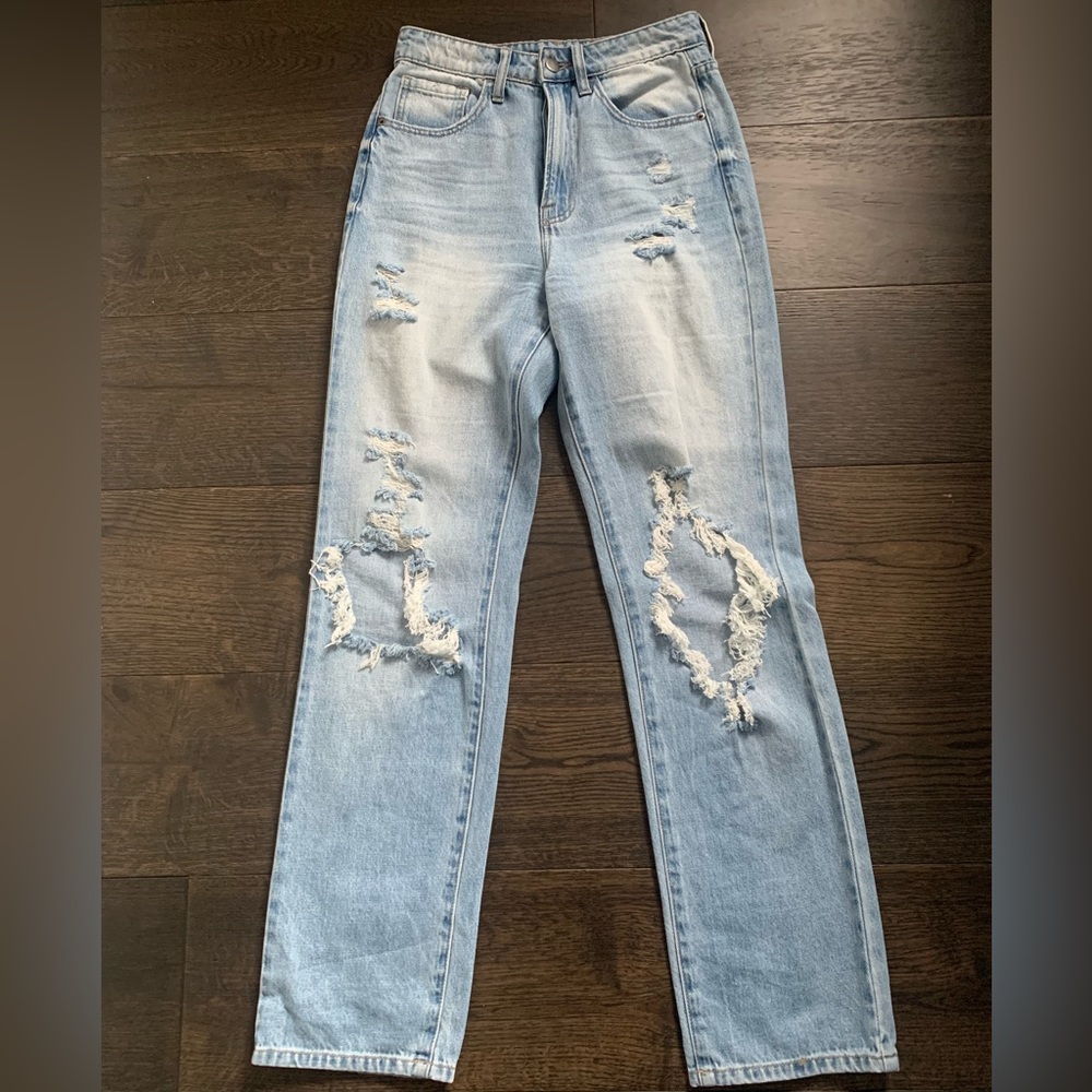 Fashion Nova Distressed Jeans